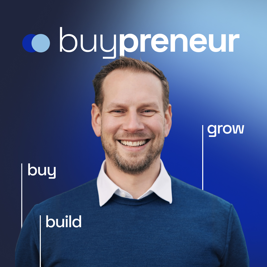 Podcast-Cover buypreneur – Buy. Build. Grow.